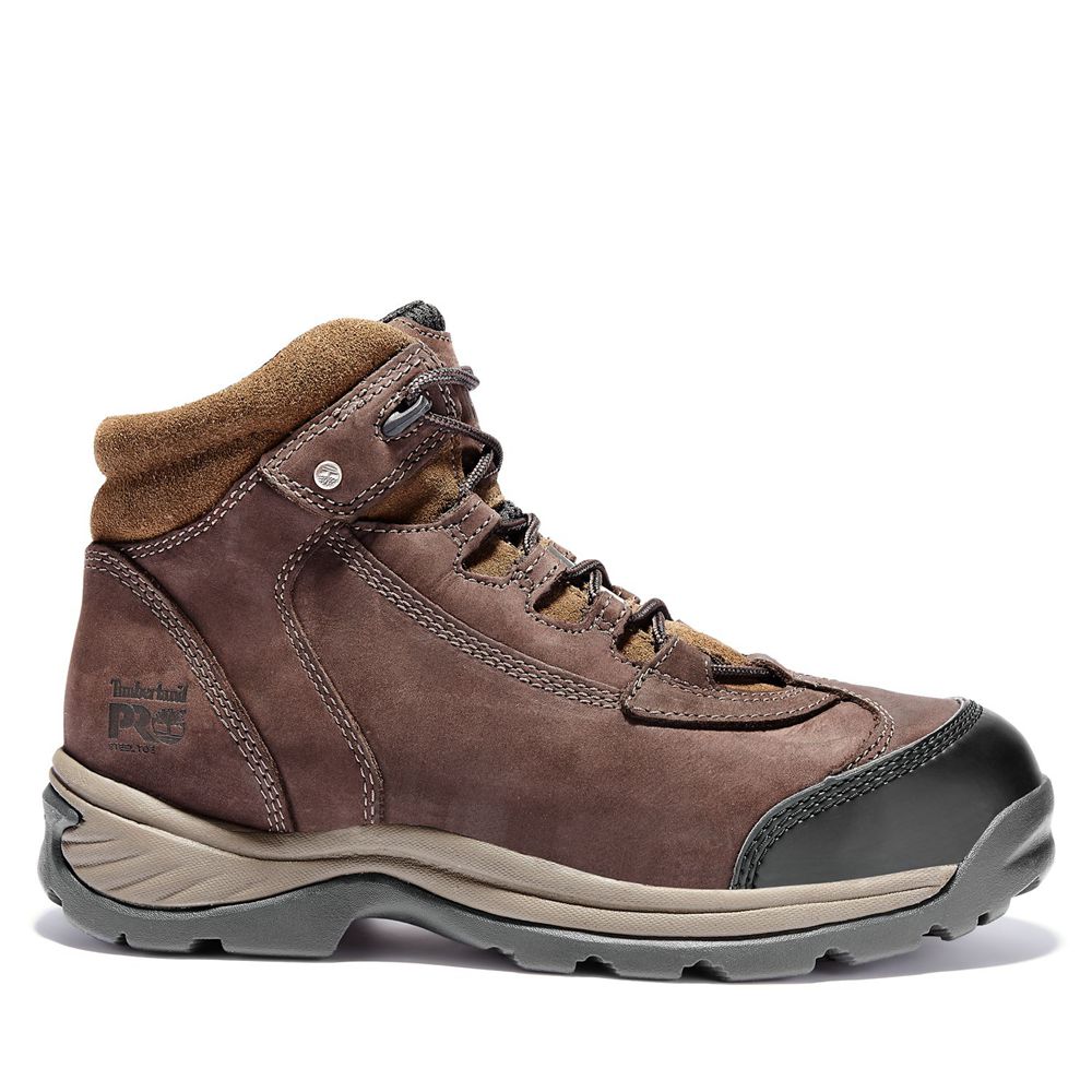 Botas de Trabajo Timberland Hombre Pro® Ratchet Steel Toe Marrones/Negras - Chile SYJ-186493